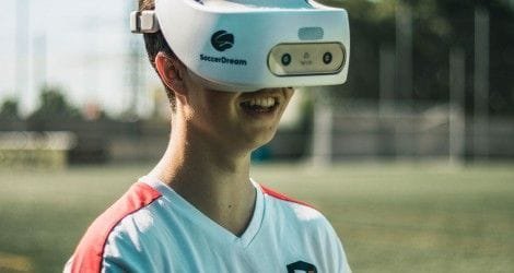 Testing Soccer Dream glasses